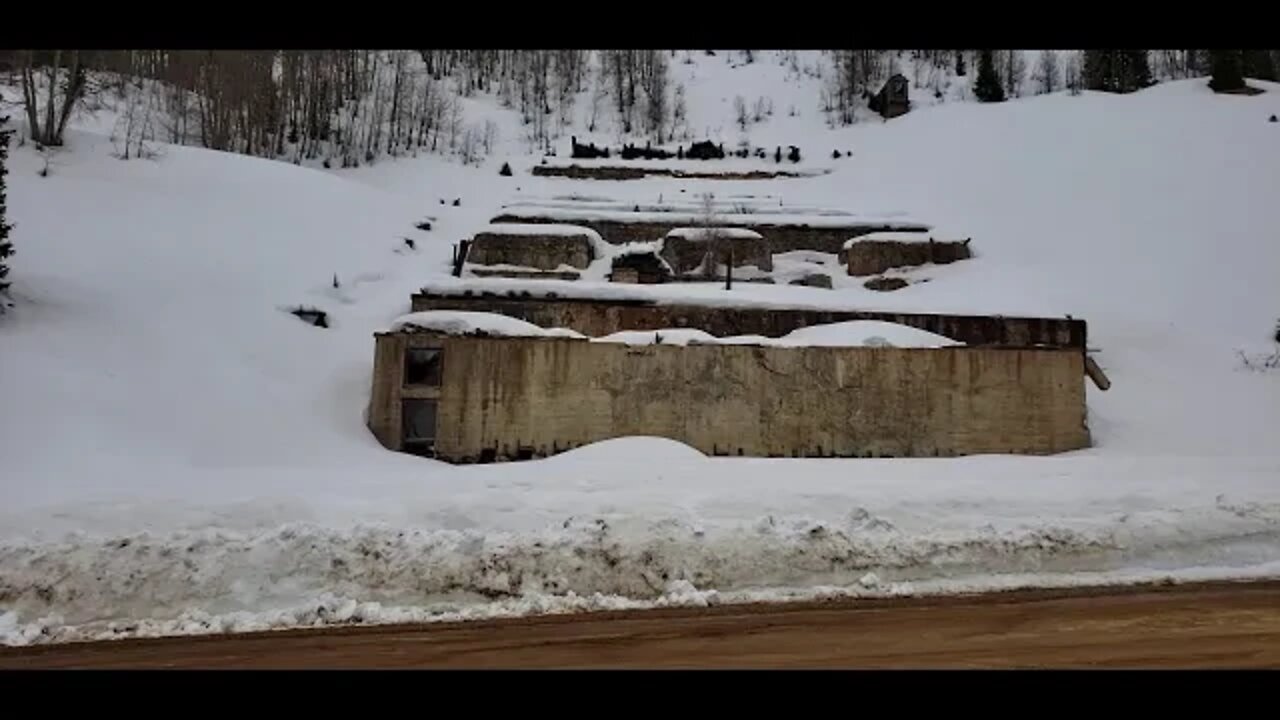 Abandoned Mine, Silverton Mountain, CO, Over 10k Elevation, Incredible Views