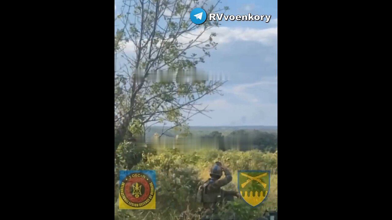 Ukraine soldiers and mercenaries film Russian su34 bombing ammo depo