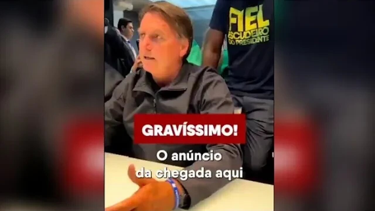 GRAVISSIMO!!! Bolsonaro temer pela sua vida que está ameaçad4 e não ganha carro blindado do governo