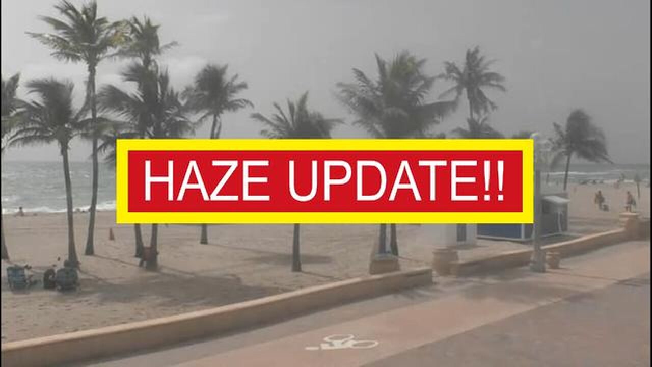 WORLDWIDE NEWS! - HAZE COVERS THE PLANET ONE DAY BEFORE ORWELLIAN EMERGENCY 'TEST'!