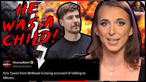 Kris Tyson CAUGHT Messaging and MEETING a Minor! MrBeast in TROUBLE!