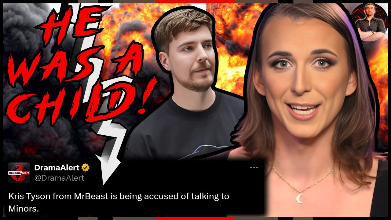 Kris Tyson CAUGHT Messaging and MEETING a Minor! MrBeast in TROUBLE!