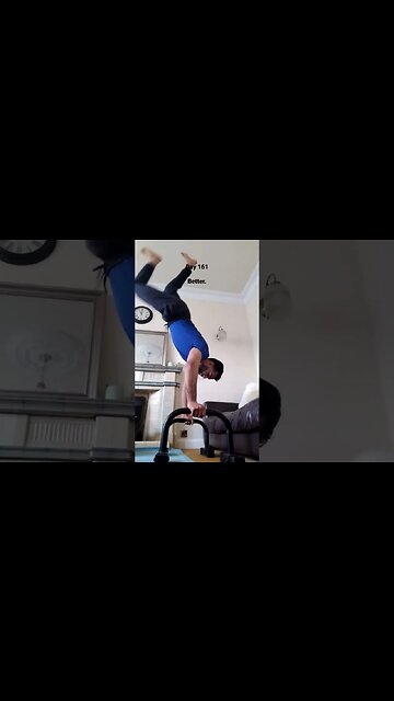 Day 161 - Learning How To Do Handstand Push Ups
