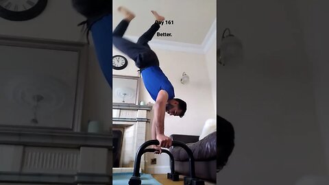 Day 161 - Learning How To Do Handstand Push Ups