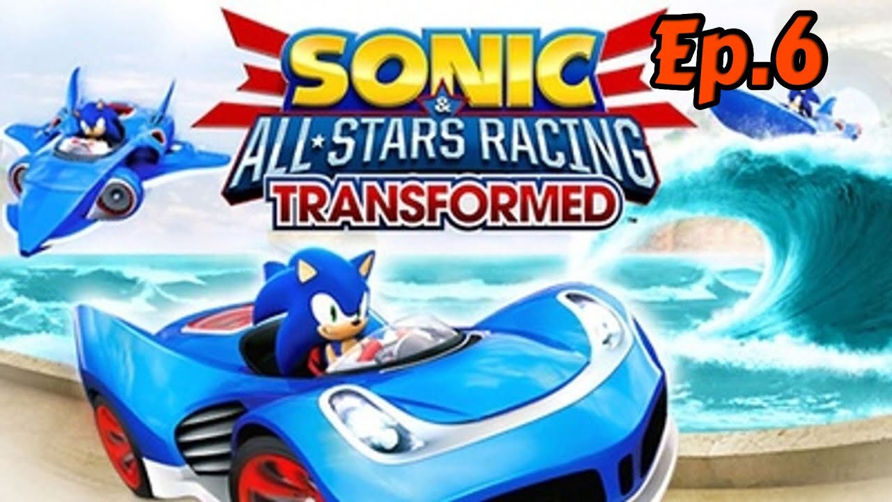 sonic & all stars racing transformed Ep.6 Bee bee bee bee bee w/Tailsly&Rosey