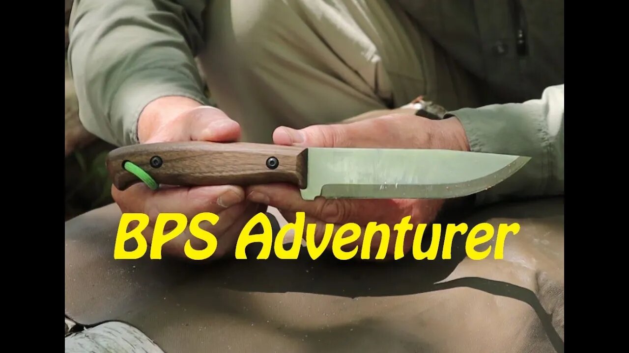 The Adventurer from BPS Knives - High Value Bushcraft Knife from Ukraine