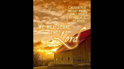 Sunday Talk with Jamal: Joshua 24: 15 20/10/24