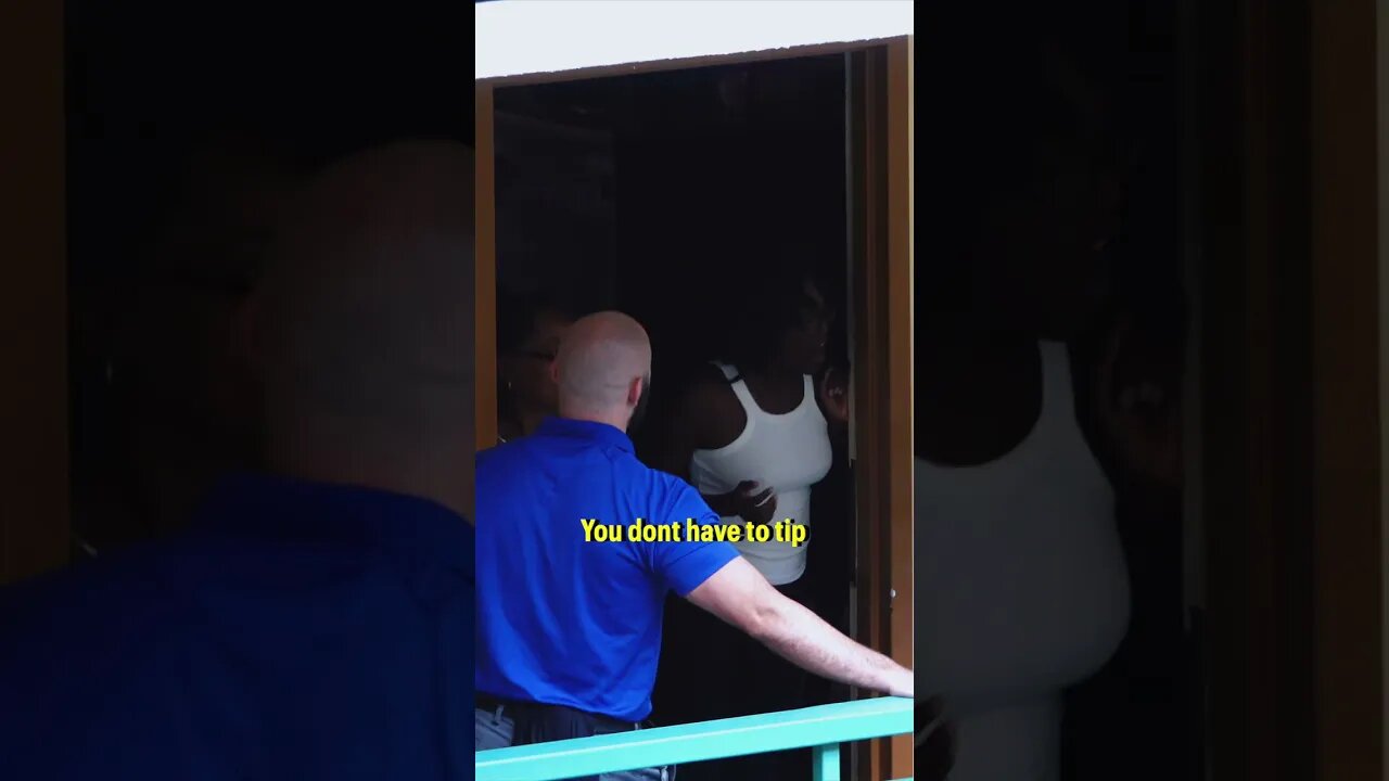 Fake Hotel Employee Prank! 😂 (Stripping For Guests) 😳 #shorts