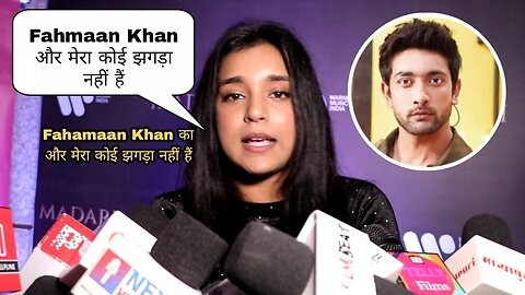 Sumbul Touqeer Reaction on Fahmaan Khan and Her Fight After Imily serial and New Song