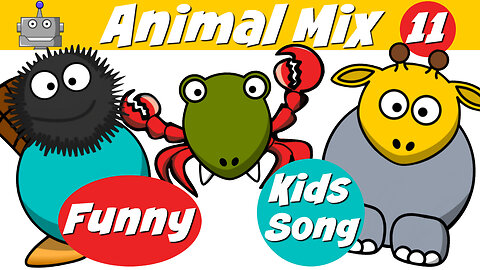 ANIMAL MIX 11 | FUNNY ANIMALS | NURSERY RHYMES | SILLY SONGS | KIDS SONGS | SING ALONG