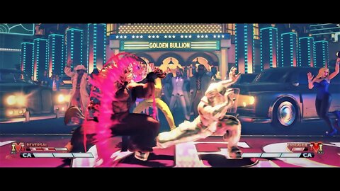 Taunt bait low/high parry into RAGING DEMON on Shadaloo Soldier Hardest AI. AS-R