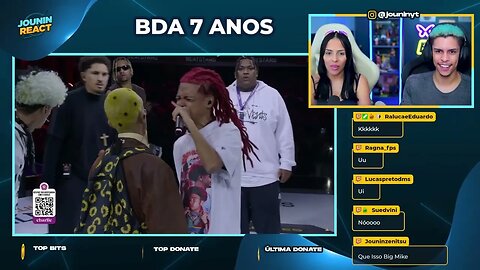 JOTAPE, NEO E BIG MIKE X GURI, BARRETO E NOVENTA | GRANDE FINAL | BDA 7 ANOS | [React em Casal] 🔥