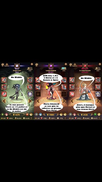 AFK Arena Txt MAJ 1.93 musique no blabla