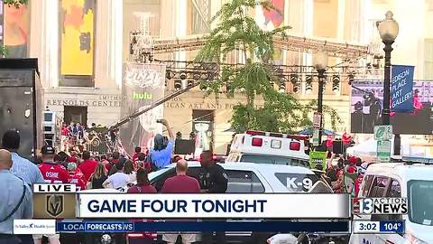 Pregame festivities getting underway in Washington