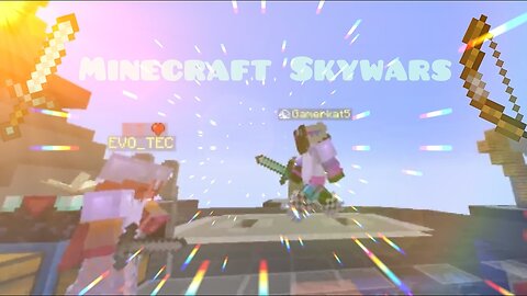 Minecraft - Funny Skywars Gameplay EVER! in Cubecraft