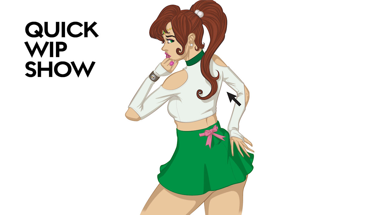 Quick WIP Show - Grown Up Casual Sailor Jupiter