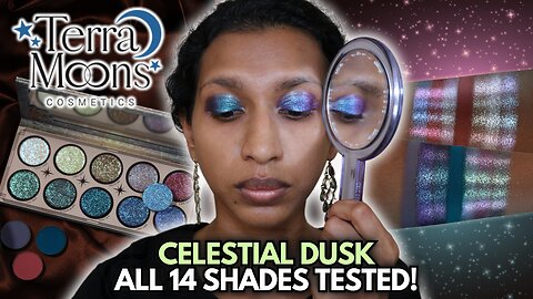 Terra Moons CELESTIAL DUSK Review & Swatches | Terra Moons Discount Code: RANITA