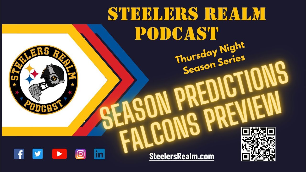 Season Predictions, Steelers Falcons Season Opener Pre-game SRP S6-E25-261