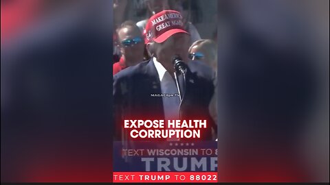 Trump & Robert Kennedy Jr Pledge To Stop Corruption at The CDC, FDA, WHO - 9/7/24