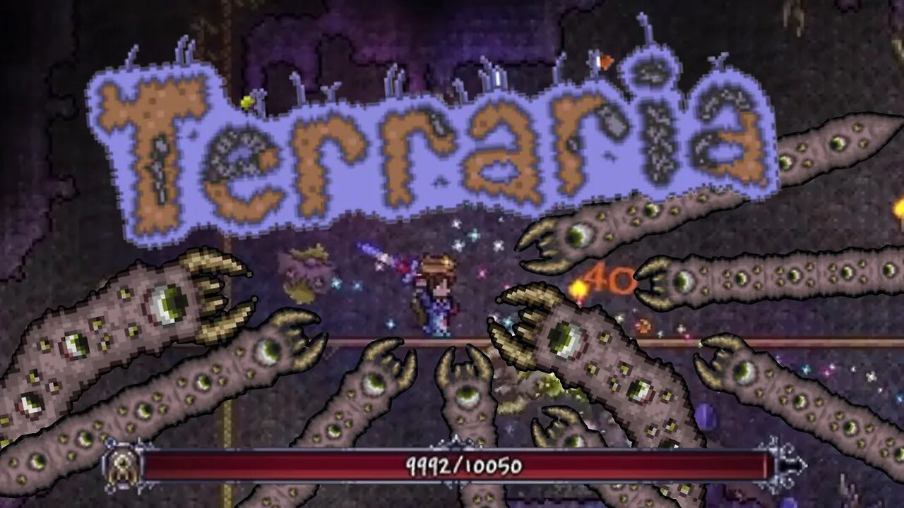 Noob's First Battle With EATER OF WORLDS | Terraria Let's Play [Ep 29]