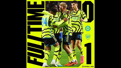 HIGHLIGHTS l Arsenal vs Brentford ( 1-0)