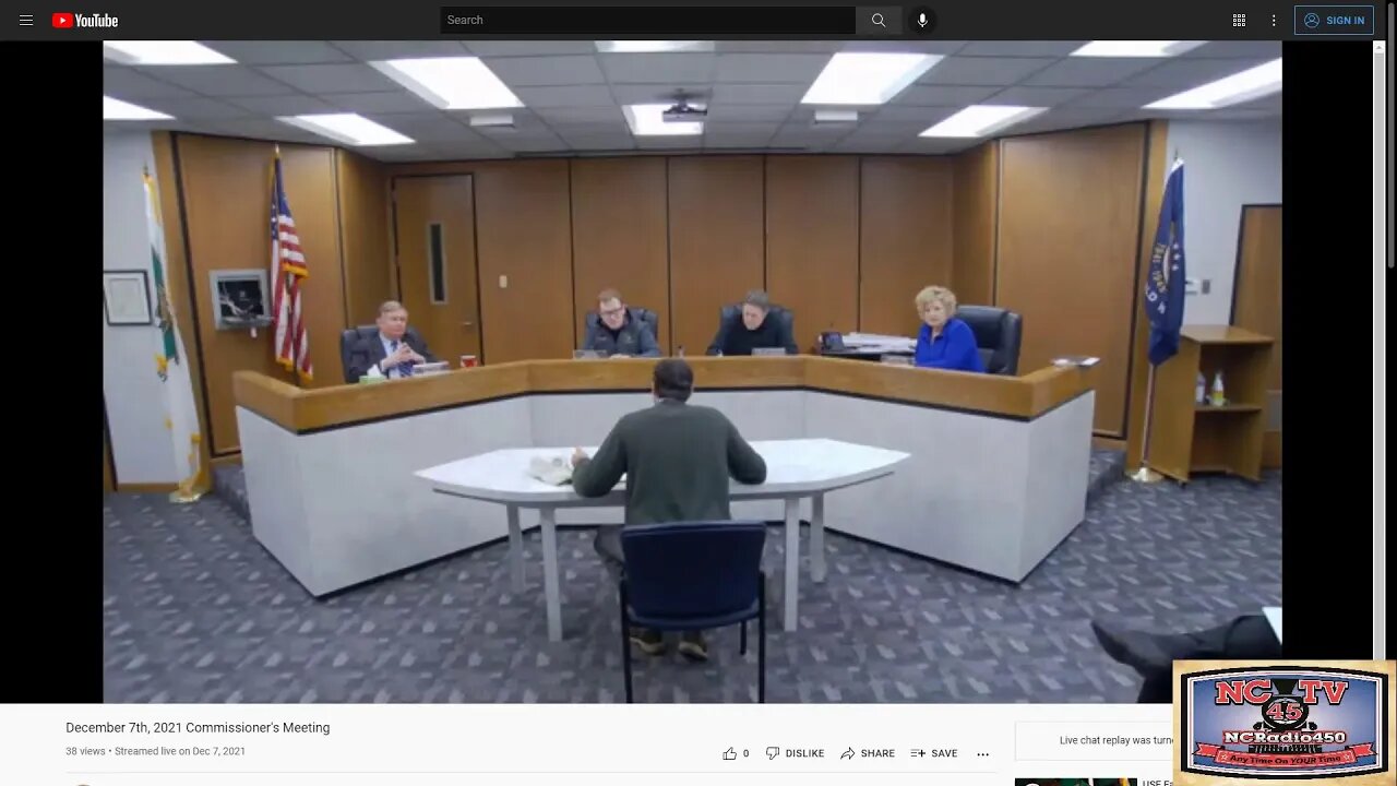 NCTV45 NEWSWATCH LAWRENCE COUNTY COMMISSIONERS MEETING DECEMBER 14 2021