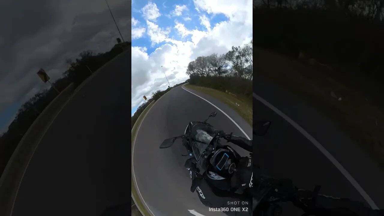 SpeedemonZX636 Ride Through Construction Merging into Interstate Traffic