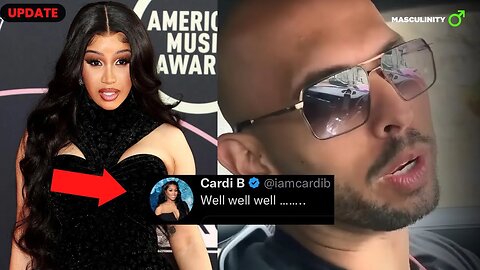 Cardi B Reacts to Tate on Twitter| Hypocrite of the Year💯