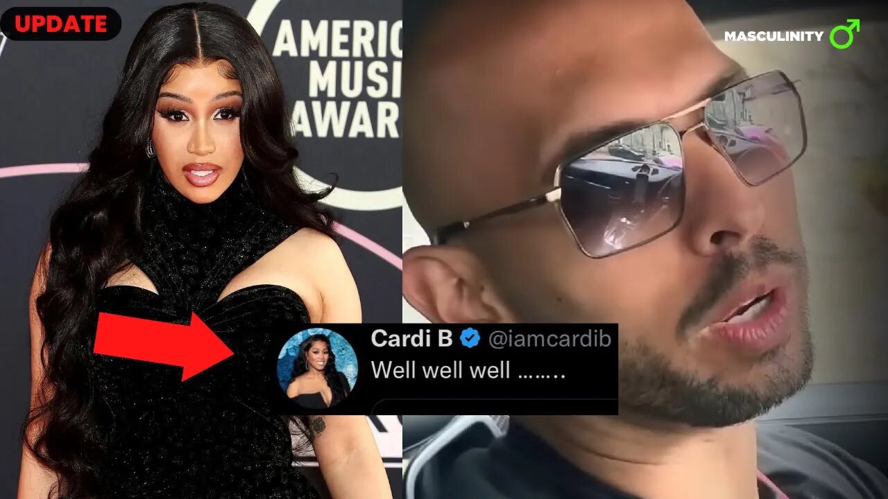 Cardi B Reacts to Tate on Twitter| Hypocrite of the Year💯