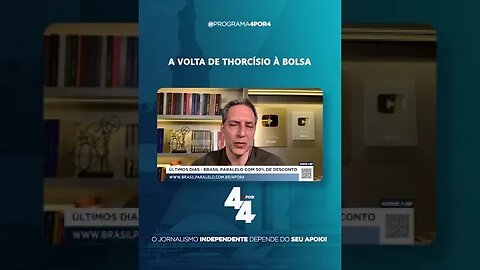 Chamado de Thorcísio, governador de São Paulo retoma marteladas na B3 #shorts