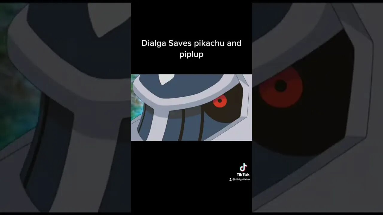 Dialga saves pikachu and piplup #dialga #shorts