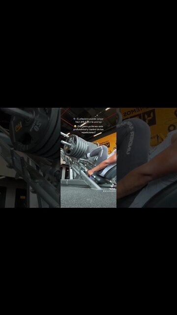 ¿Tienes Esta Profundidad y Control de tus Repeticiones en la Prensa de Piernas? 🧐