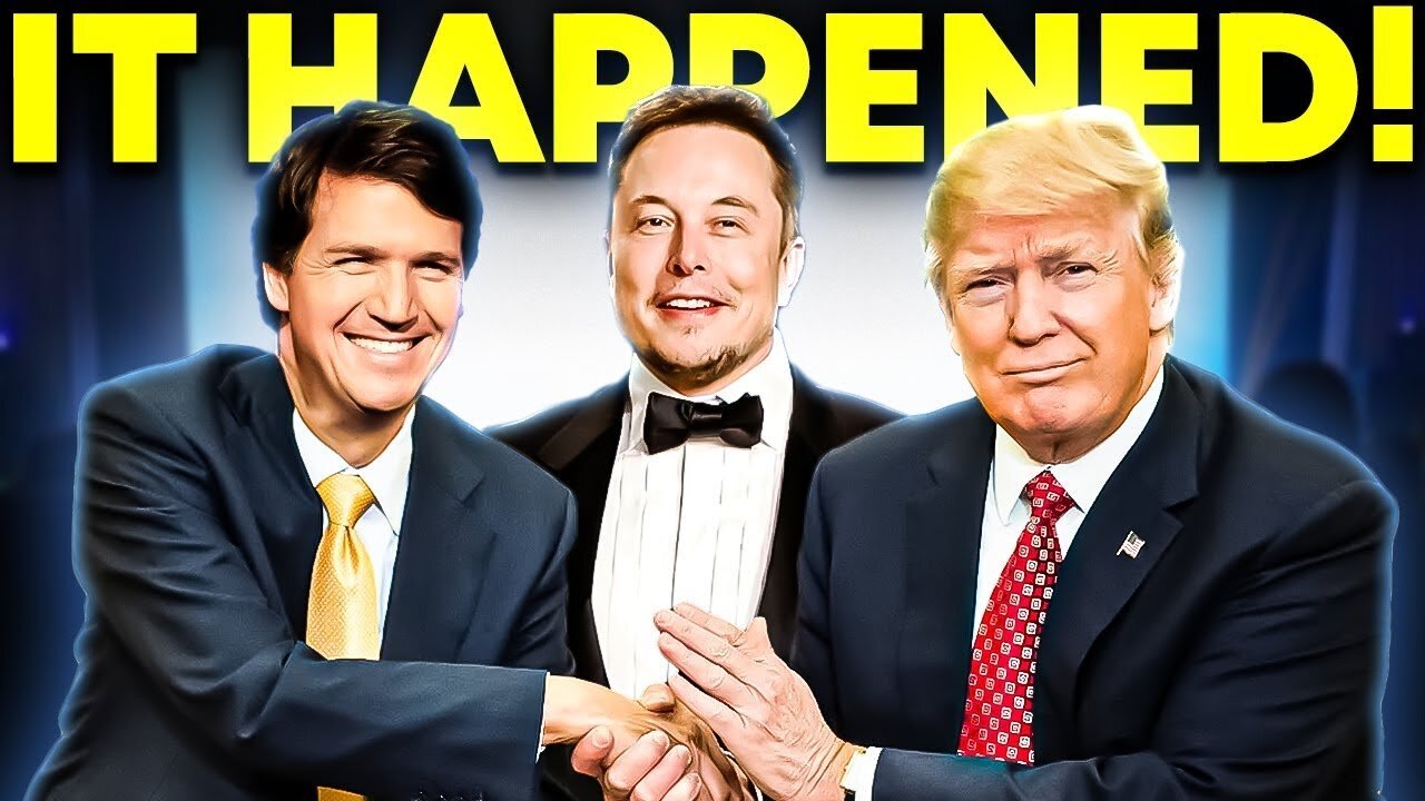 Tucker Carlson & Elon Musk's & Donald Trump New Partnership Will Change Everything!