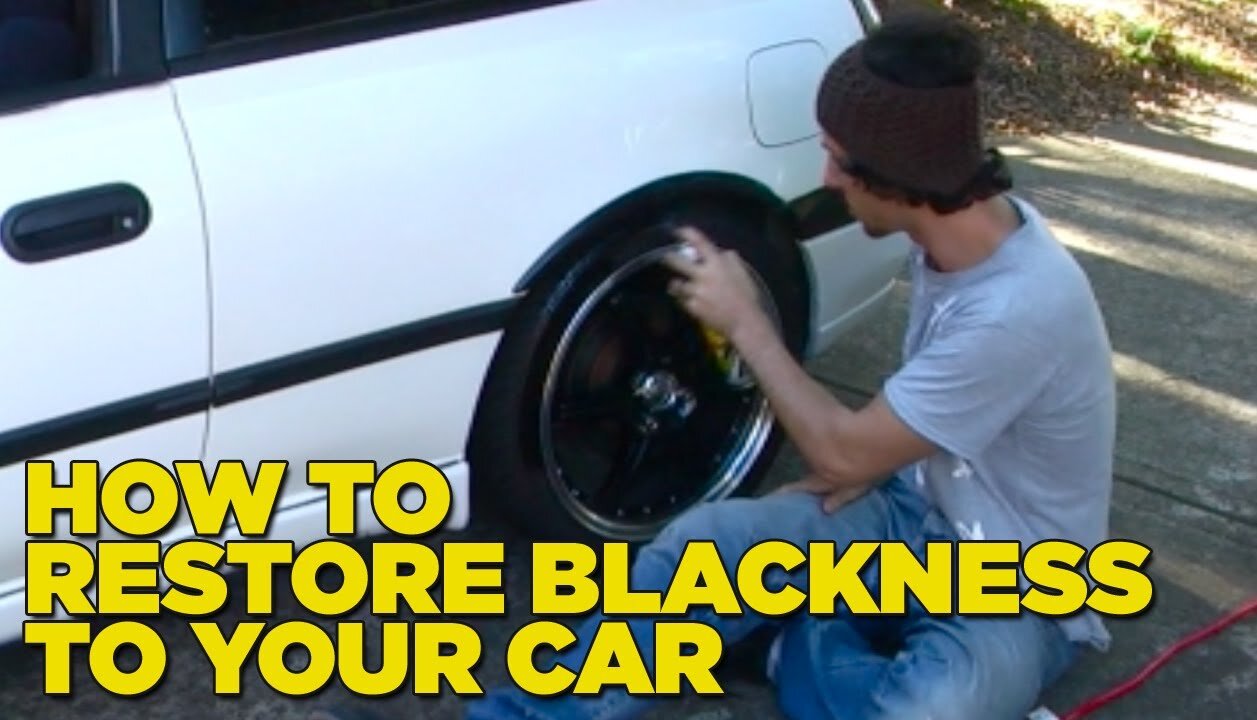 How To Restore Blackness To Your Car
