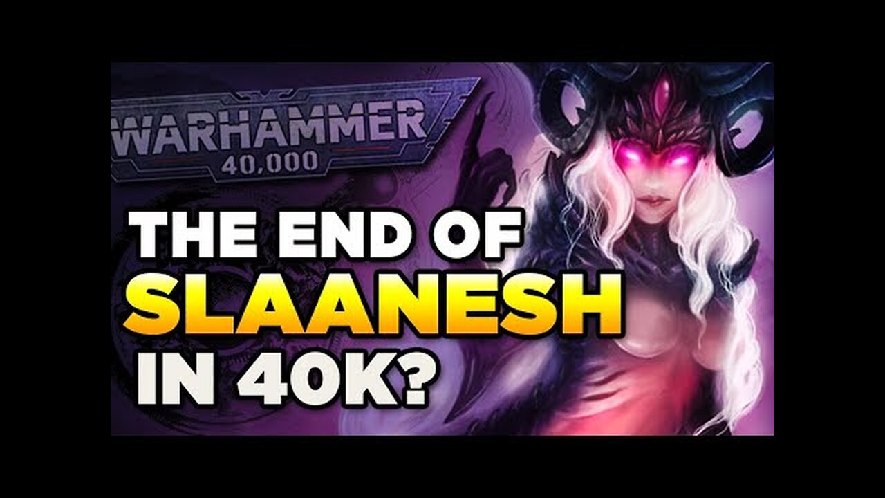 THE END OF SLAANESH IN 40K Warhammer 40000 LoreDiscussion