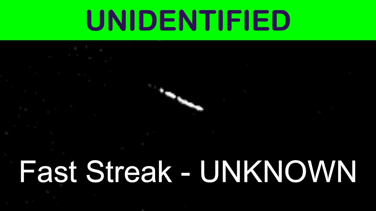 UAP - 27/08/2024 Fast Streak - UNKNOWN - Queensland Australia - UFO UAP Sighting