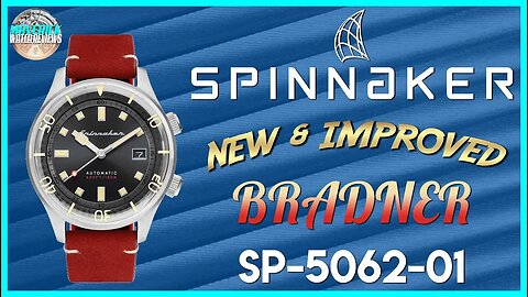 New For 2019! | Spinnaker Bradner 180m Automatic SP-5062-01 Unbox & Review
