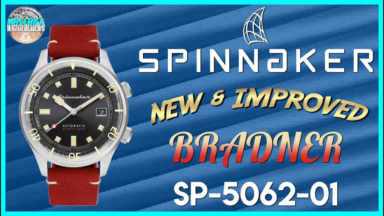 New For 2019! | Spinnaker Bradner 180m Automatic SP-5062-01 Unbox & Review