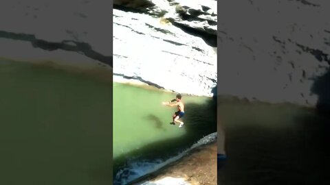 Biggest CLIFF JUMPING CRASH ever
