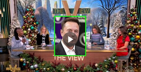 NEW: The ladies of The View suggest Elon Musk is planning to overtake Trump...