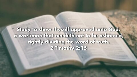 The Importance of God's Word