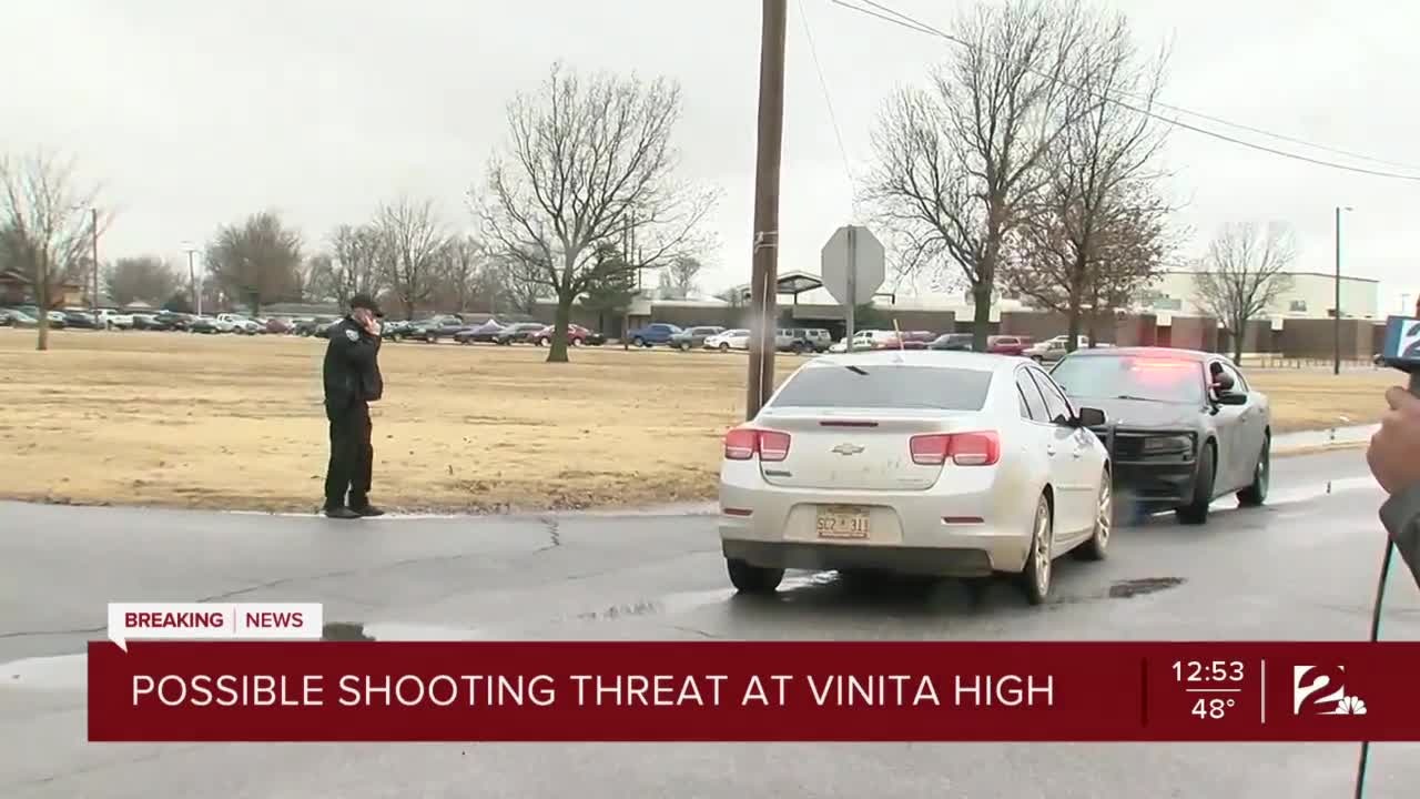 Vinita schools on lockdown after possible shooting threat