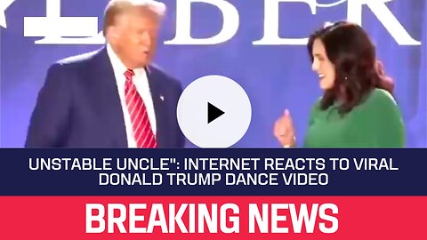 Unstable Uncle": Internet Reacts To Viral Donald Trump Dance Video