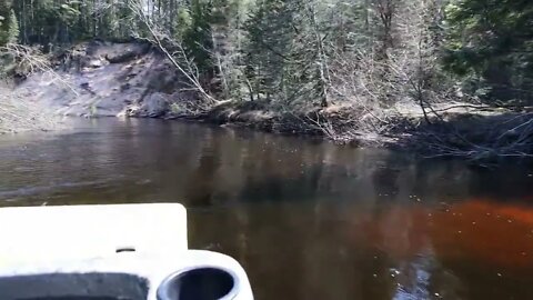 48-HOUR STEELHEAD Float Trip Catch & Cook __ Fishing for Steelhead Trout in Upper Peninsula MI % 11