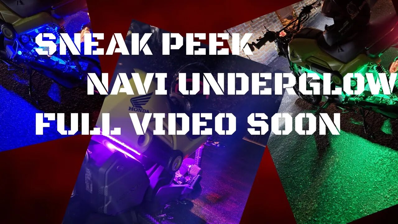SC NAVI- Under glow sneak peak RGB LED