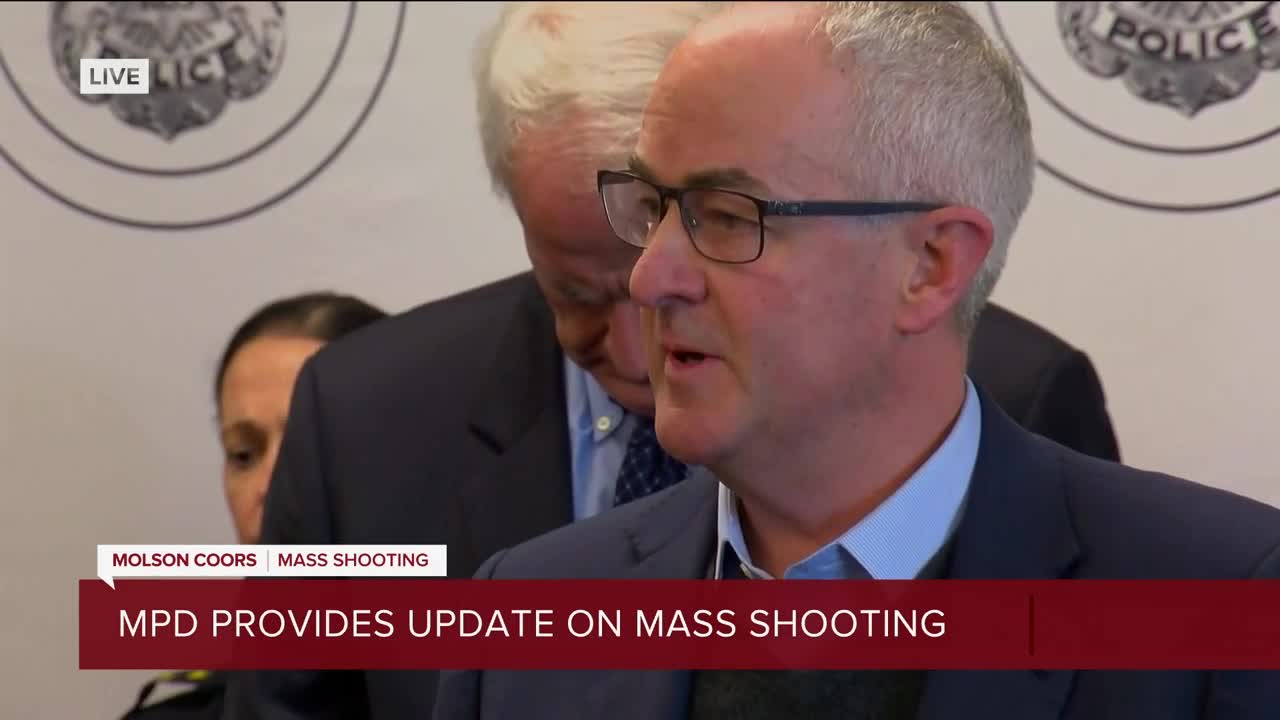 Molson Coors CEO on shooting victims: 'They were husbands, they were fathers, and they were friends'