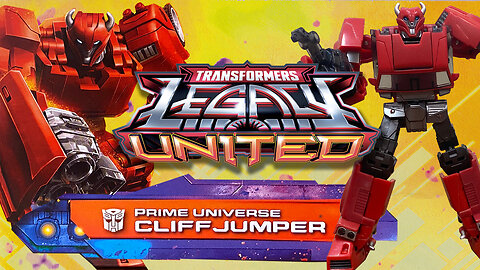 Cliffjumper - Prime Universe - Transformers Legacy United - Unboxing & Review