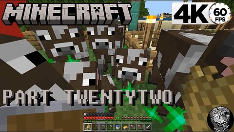(PART 22) [Cow Farm] Minecraft (bedrock edition)
