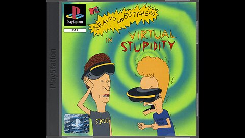 Beavis and Butt-Head in Virtual Stupidity (1995, PC, PlayStation) Full Playthrough