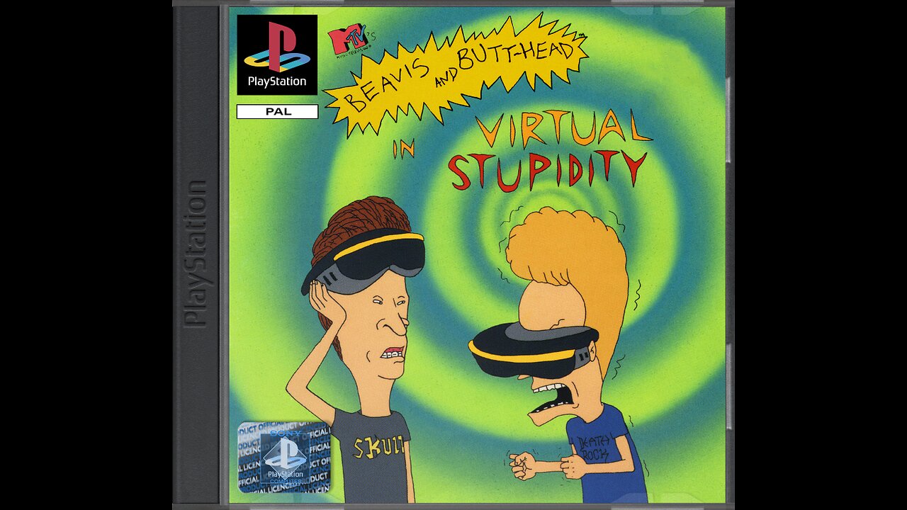 Beavis and Butt-Head in Virtual Stupidity (1995, PC, PlayStation) Full Playthrough